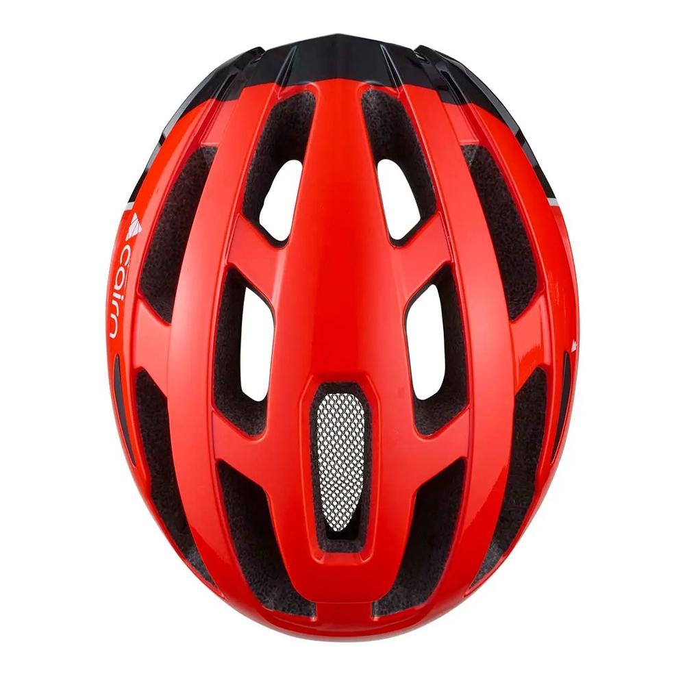 Erwachsenen-Fahrradhelm Schwarz/Rot Cairn Prism II Ansicht 2