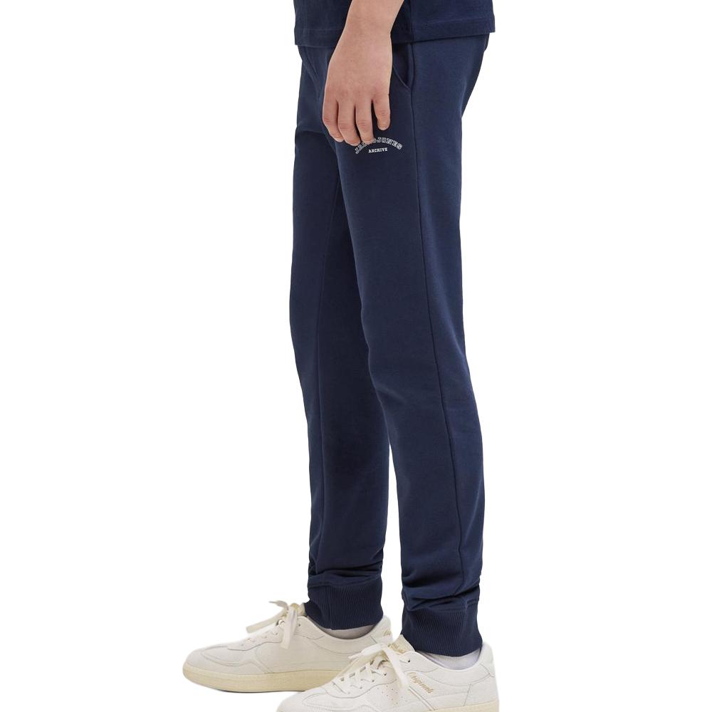 Jack &amp; Jones Boy's Marine Jogginghose College Ansicht 2