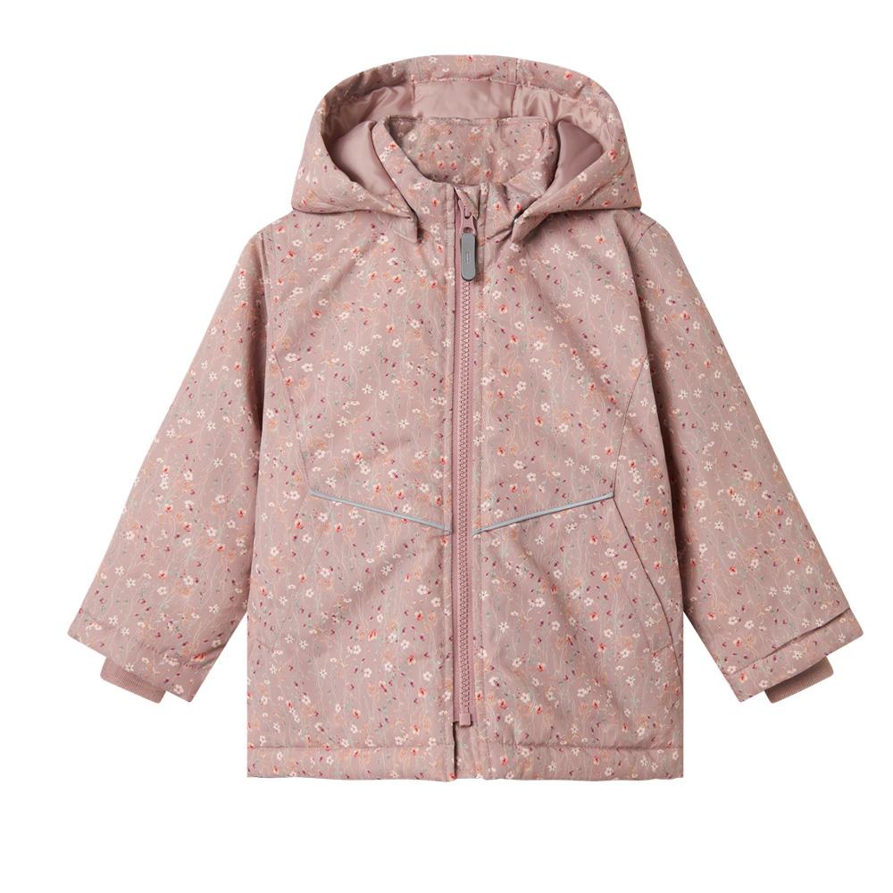 Chaqueta rosa de niña Name it Flowers barato