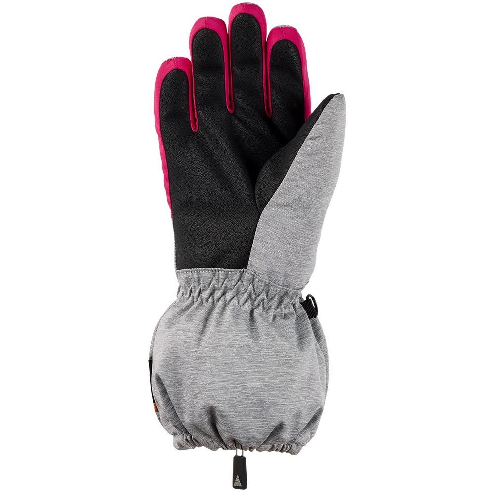 Guantes de esquí grises/rosa para niños Cairn Leo ver 2