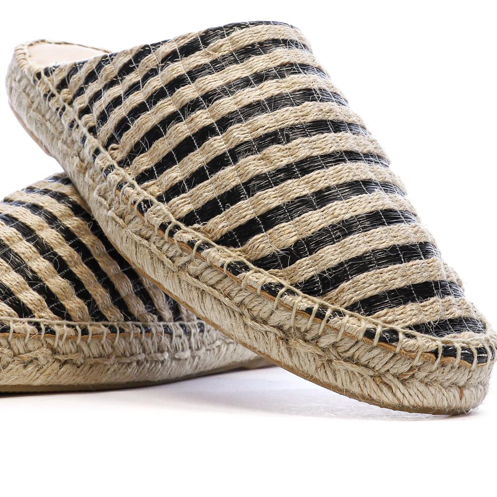 Espadrillas beige/negras para hombre Pare Gabia Denis ver 7