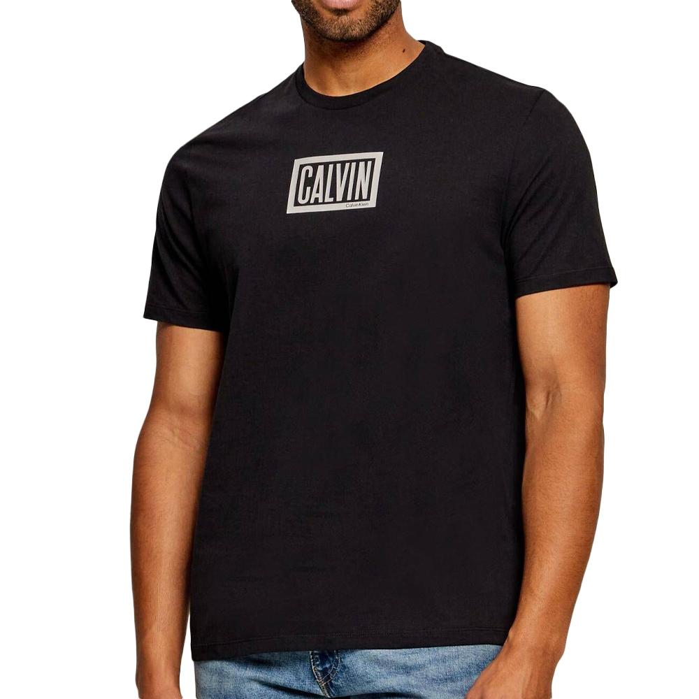Schwarzes Herren-T-Shirt von Calvin Klein Jeans, verpackt günstig