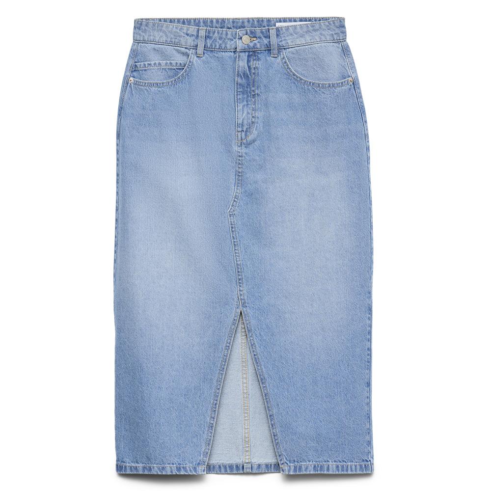 Vero Moda Elfi Women’s Blue Denim Skirt affordable