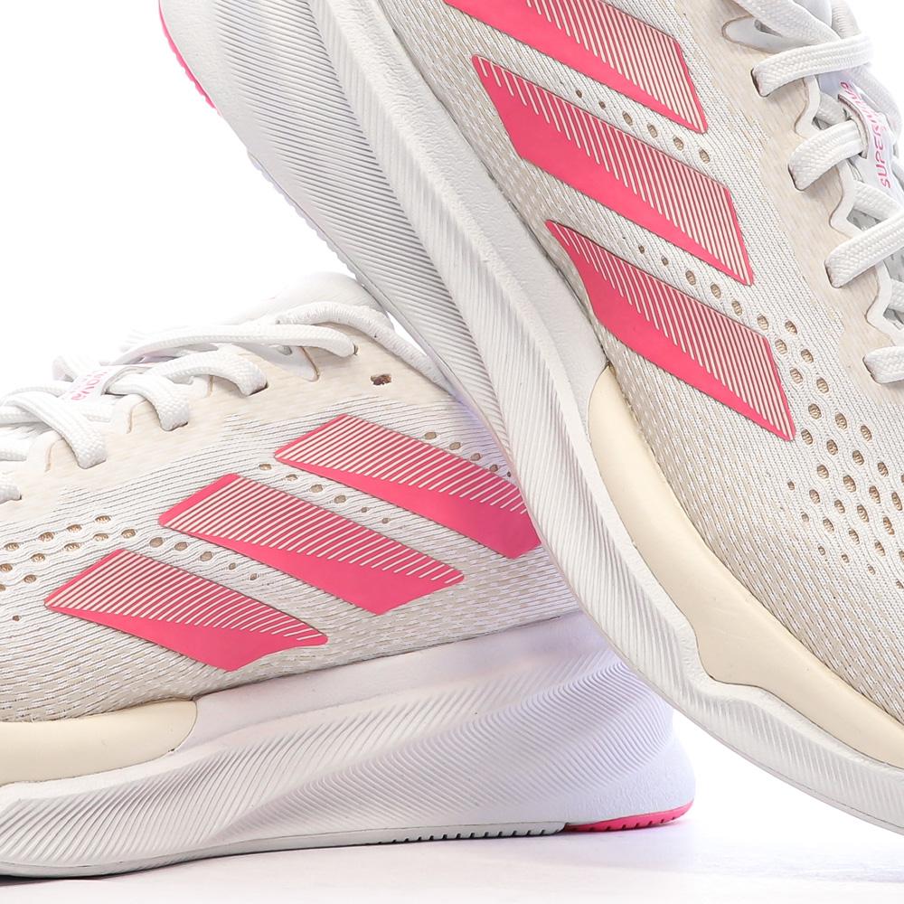 Adidas Stride Women's White/Pink Sneakers Photo of the Espace des Marques %store% store - view of %key%