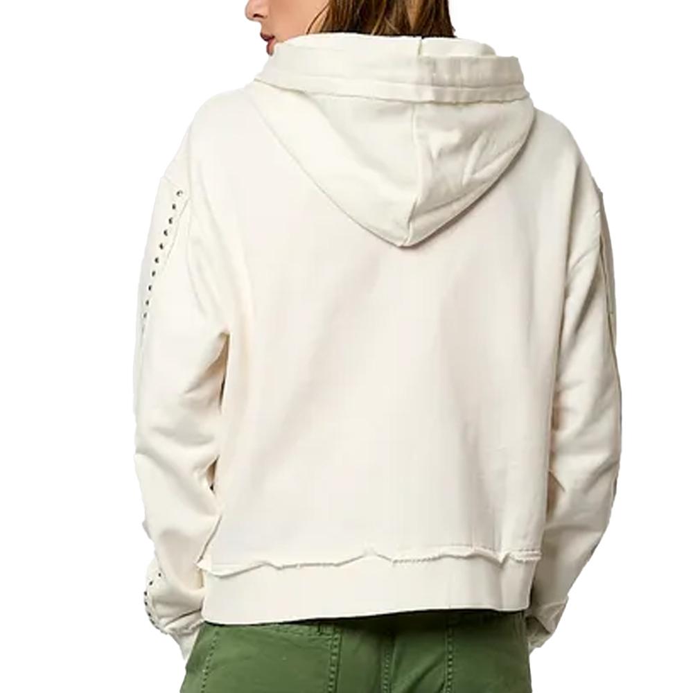 Sweat zippé Blanc Femme Kaporal VITRAE vue 2