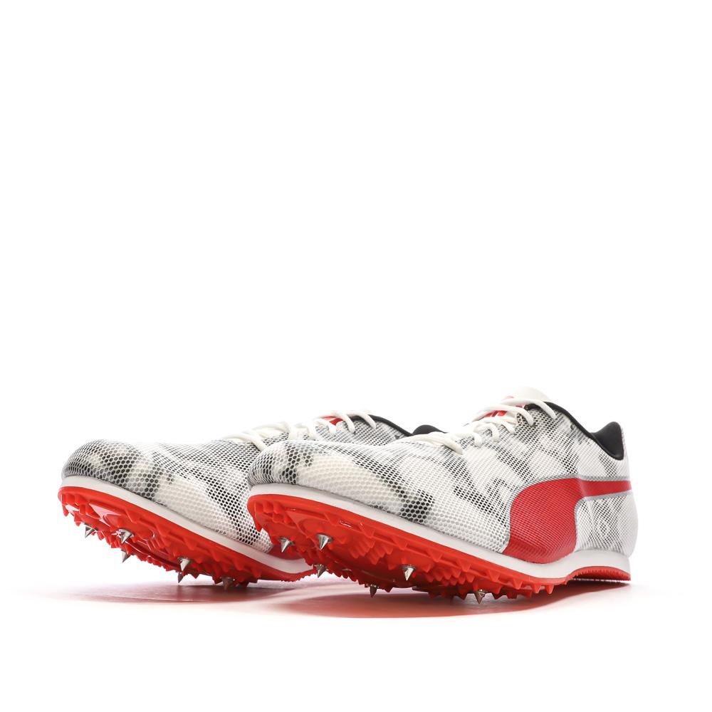 Puma Evospeed 8 Men's Shoes White/Grey/Red Photo of the Espace des Marques %store% store - view of %key%