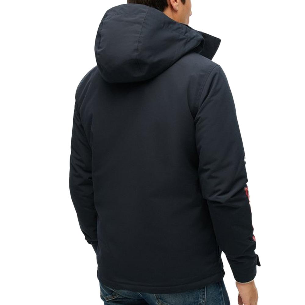 Chaquetones con capucha Ultimate Windbreaker de Superdry para hombre Azul marino ver 2