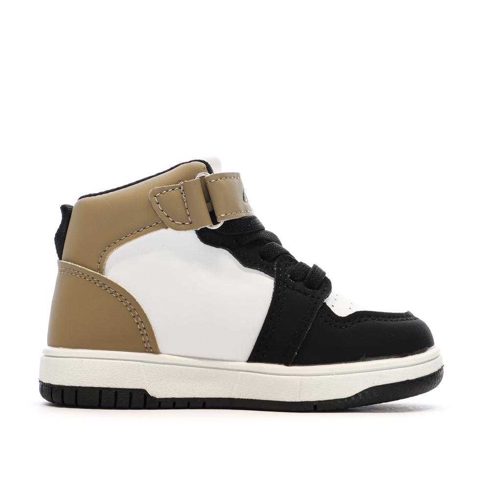 Jungen Sneaker Khaki/Schwarz Lotto Ravenne Ansicht 2