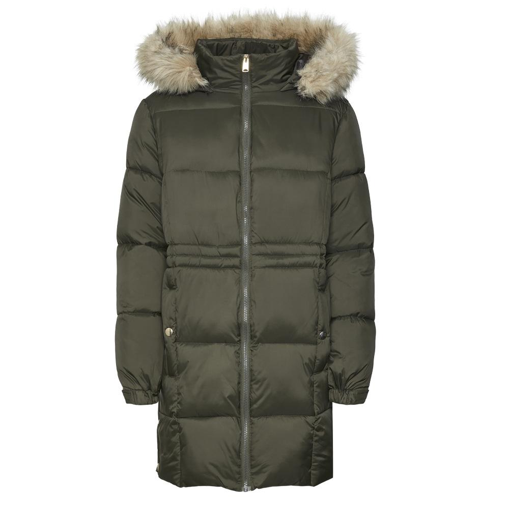 Khaki Daunenjacke Frau Vero Moda Pinar günstig