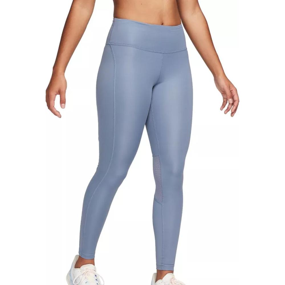 Malla Nike Fast Tight Gris, Mujer barato