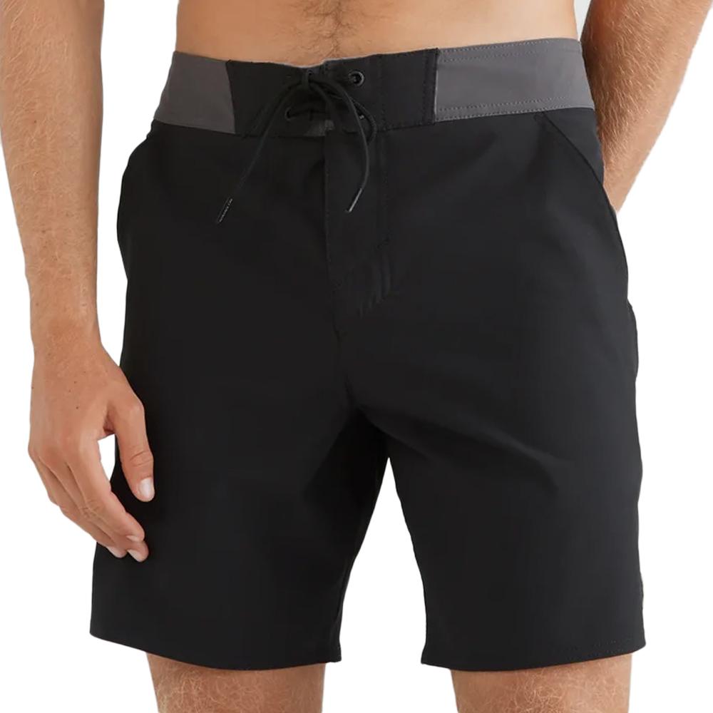 O'Neill Solid Freak Herren Badeshorts Schwarz günstig
