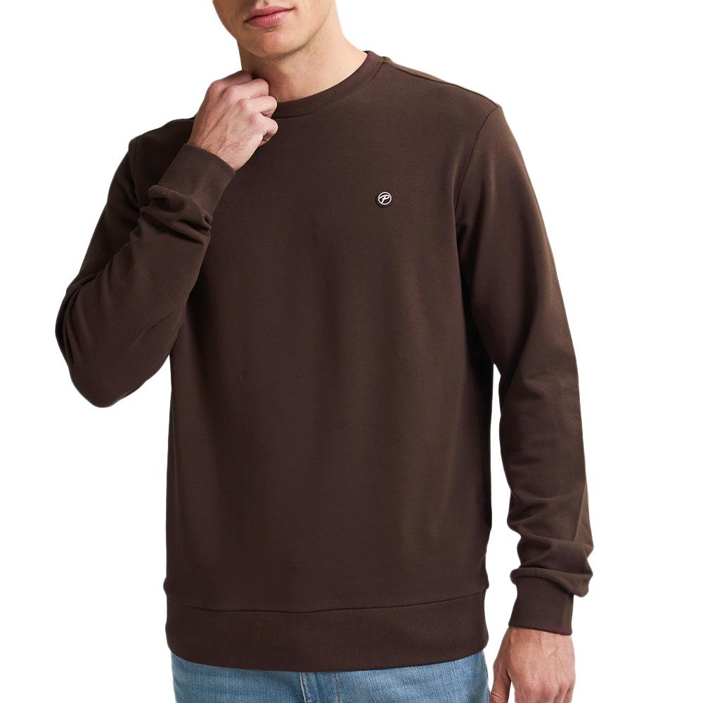 Sweat Marron Homme Petrol Industries Neck pas cher