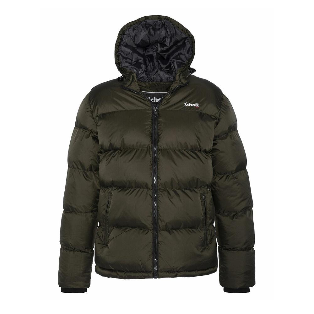 Khaki Daunenjacke Mann Schott IDAHO2 günstig