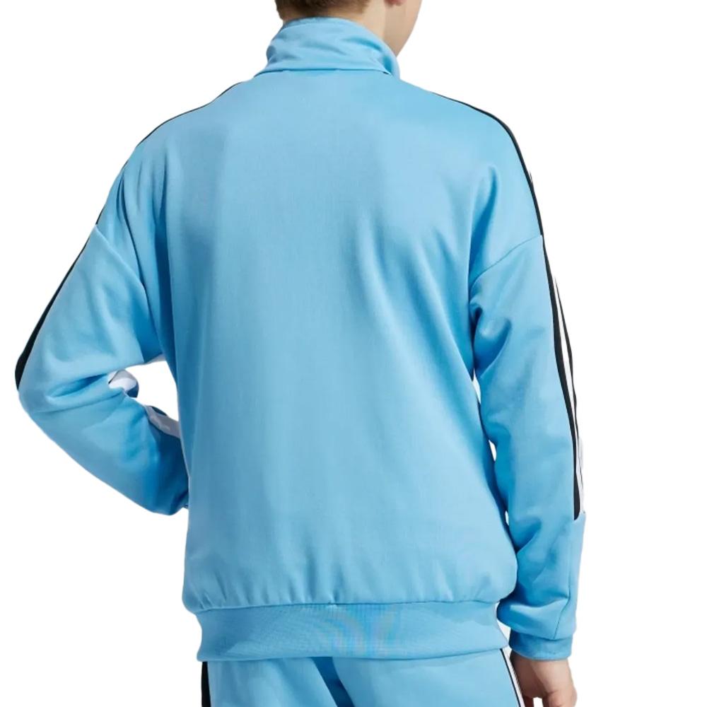Sweatshirt mit Reißverschluss Blau Jungen Puma Ttop Ansicht 2