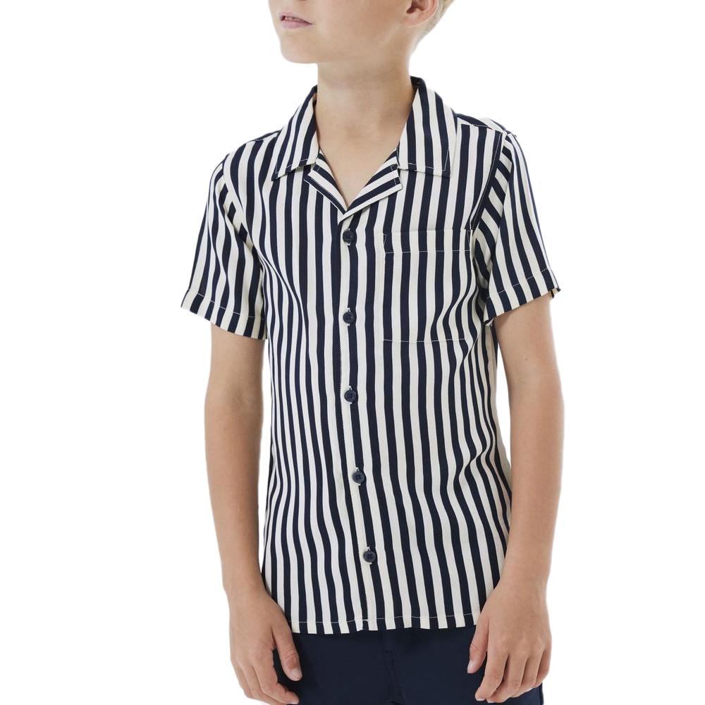 Boys' Black/White Stripes Shirt Name it Ferane affordable