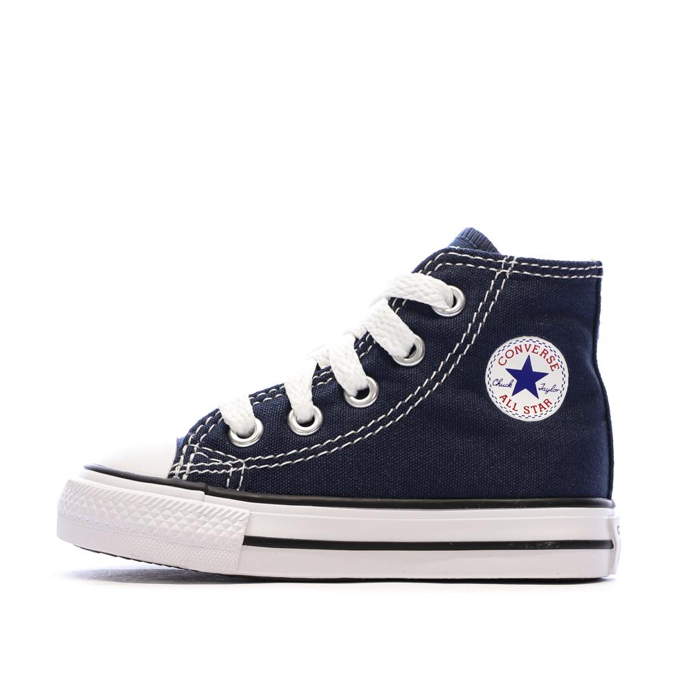 All Star High Bébé Chaussures Marine Converse pas cher