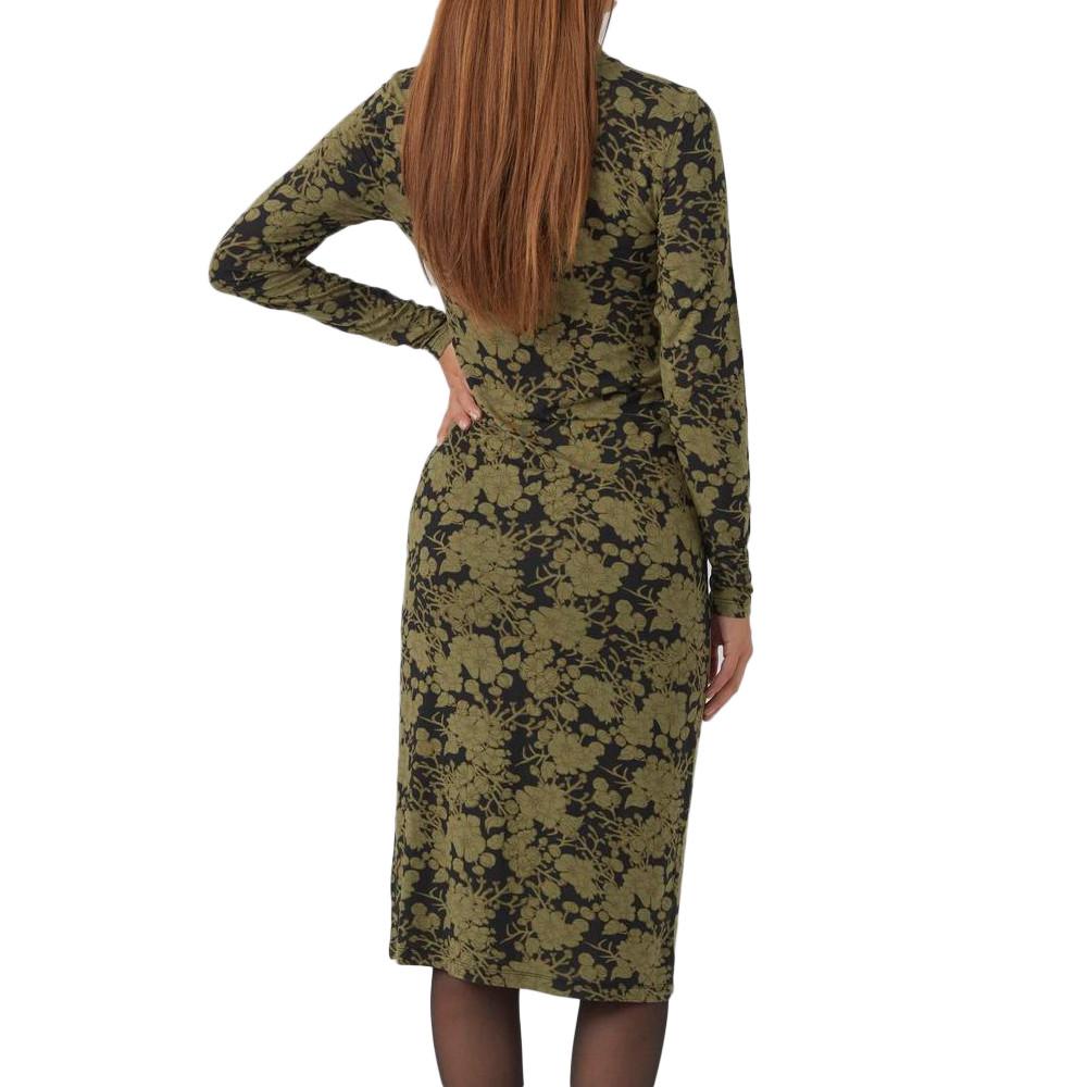 Robe de Grossesse Noire/Kaki Femme Mamalicious Filicia vue 2