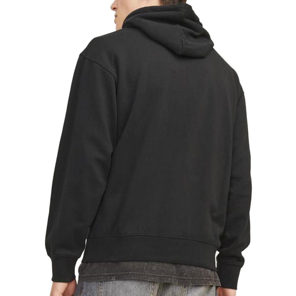 Kapuzenpullover Hellschwarz Mann Jack &amp; Jones Charge Ansicht 2