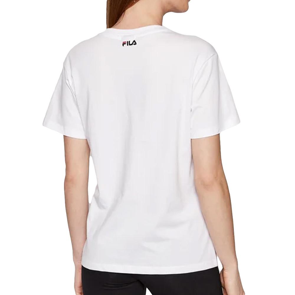 T-Shirt Weiß Frau Fila Biga Ansicht 2