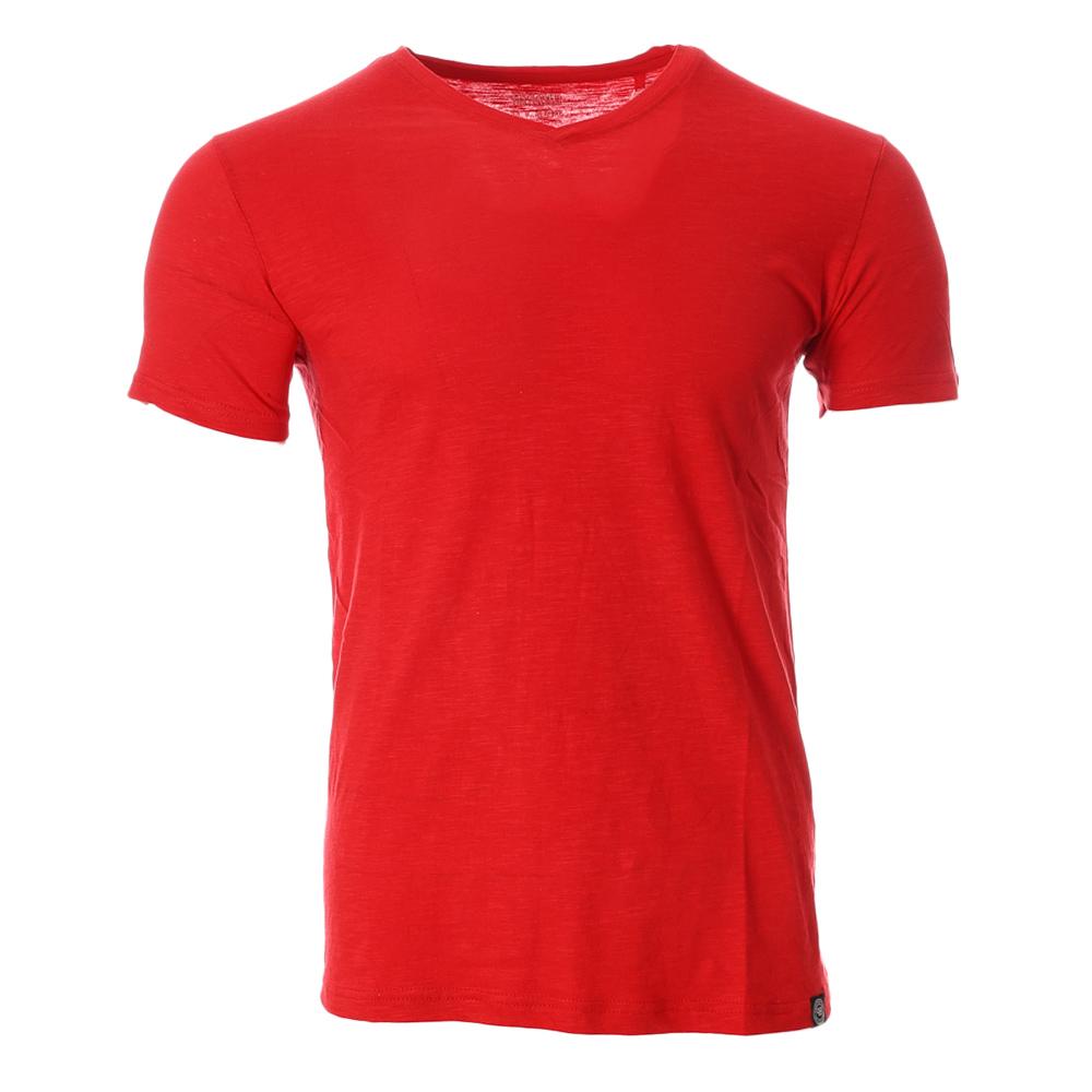 T-shirt Rouge Homme Paname Brothers TANGO vue 2
