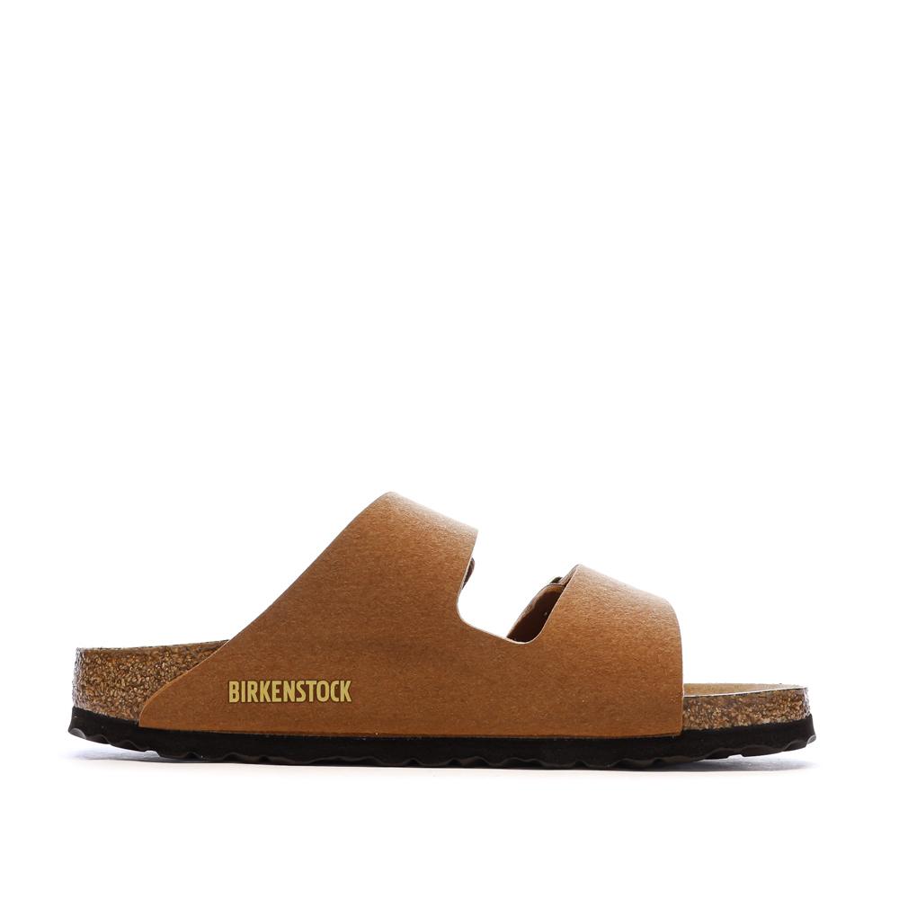 Sandales Brun clair Mixte Birkenstock Arizona vue 2