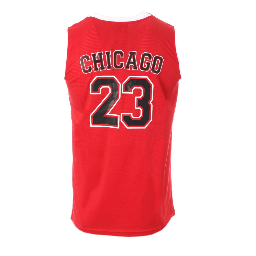 Chicago 23 Camiseta de baloncesto roja para hombre Sport Zone ver 2