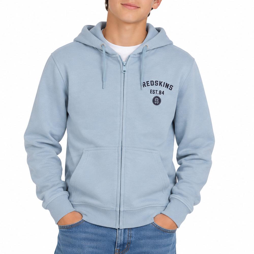 Sweat Bleu Clair Garçon Redskins SCZ pas cher