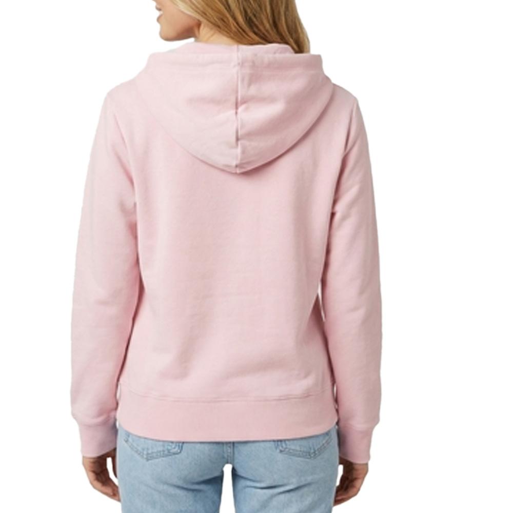 Sudadera rosa Superdry Essential Logo de mujer ver 2