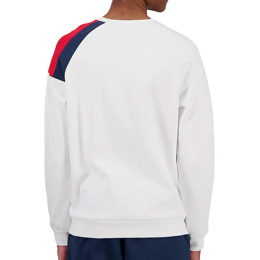 Sweatshirt Weiß Herren Le Coq Sportif Nr. 2 New Optical Ansicht 2