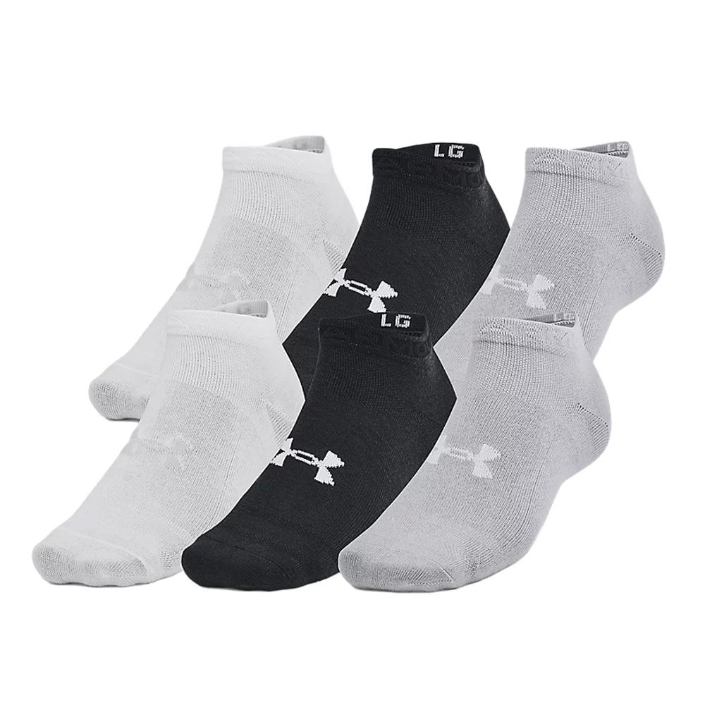 3er-Pack schwarze Herrensocken von Under Armour Essential günstig