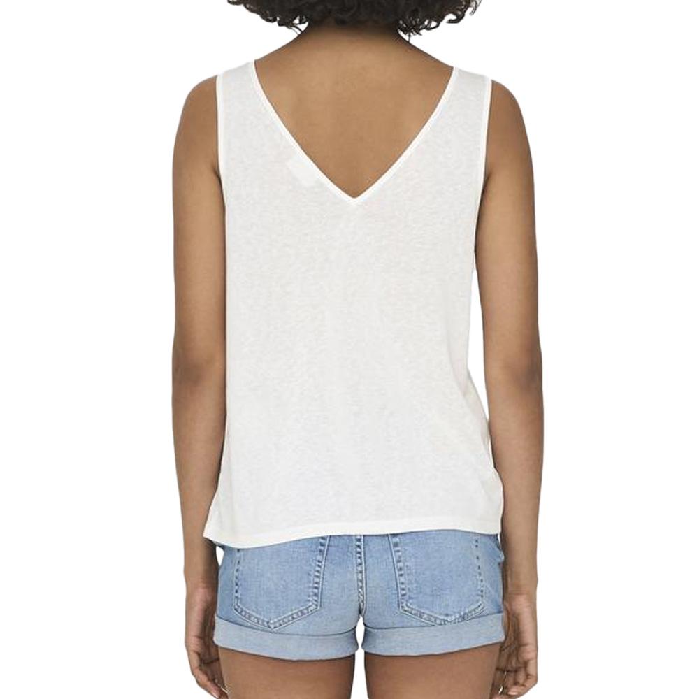 Women's ecru tank top JDY Faustina Photo of the Espace des Marques %store% store - view of %key%
