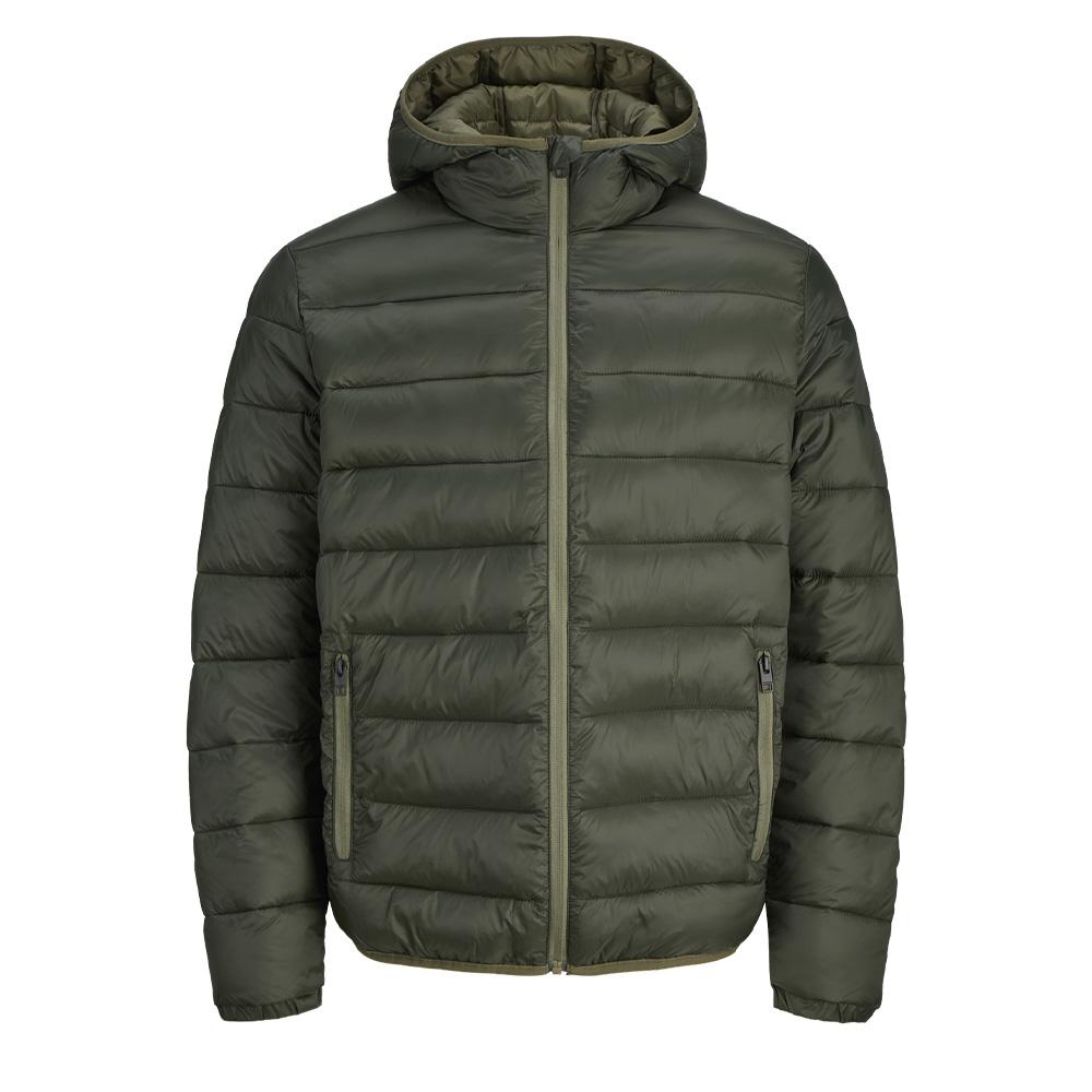 Chaqueta de pluma Jack &amp; Jones Wilsons, caqui, para hombre barato