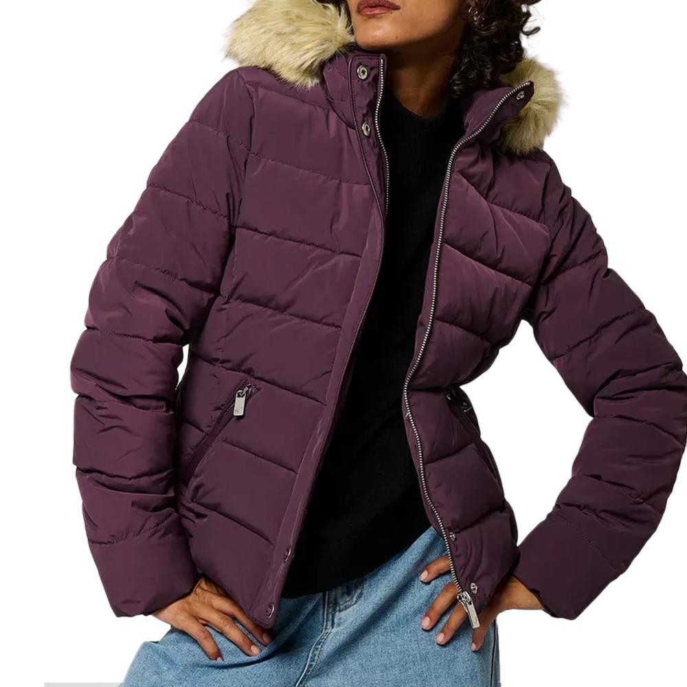 Women's Violet Coat Kaporal MIBBY affordable