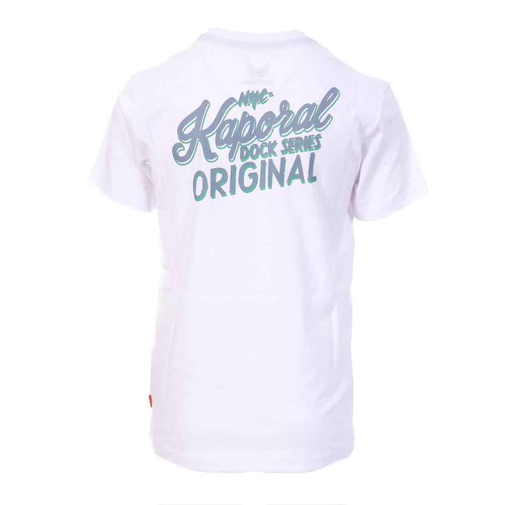 T-Shirt Blanc Garçon Kaporal ORYE vue 2