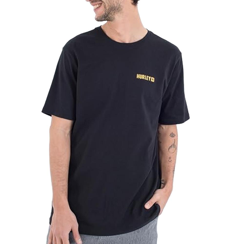 Hurley Corners Men’s Black T-shirt affordable