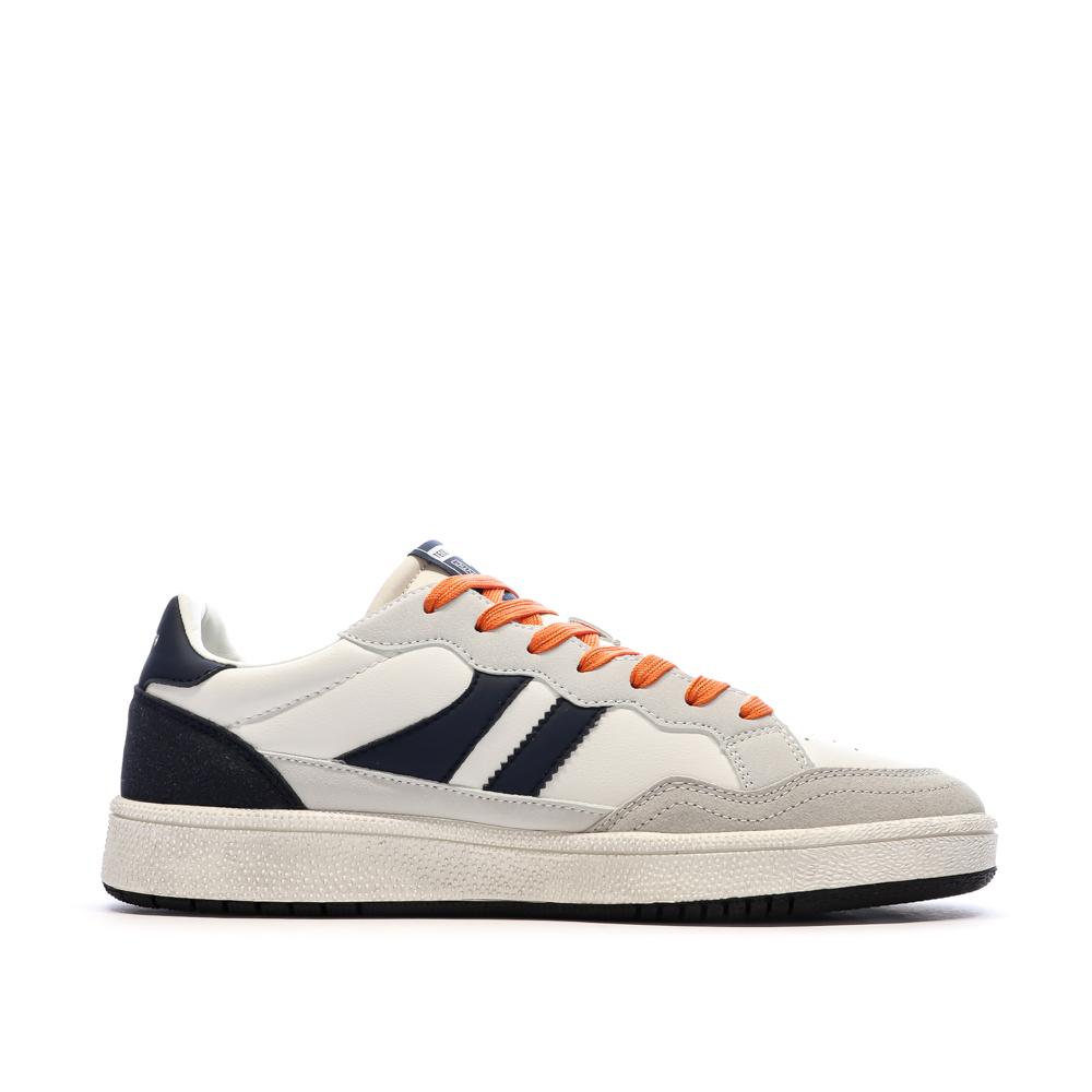 Zapatillas deportivas blancas y azul marino para hombre Teddy Smith 120597 ver 2
