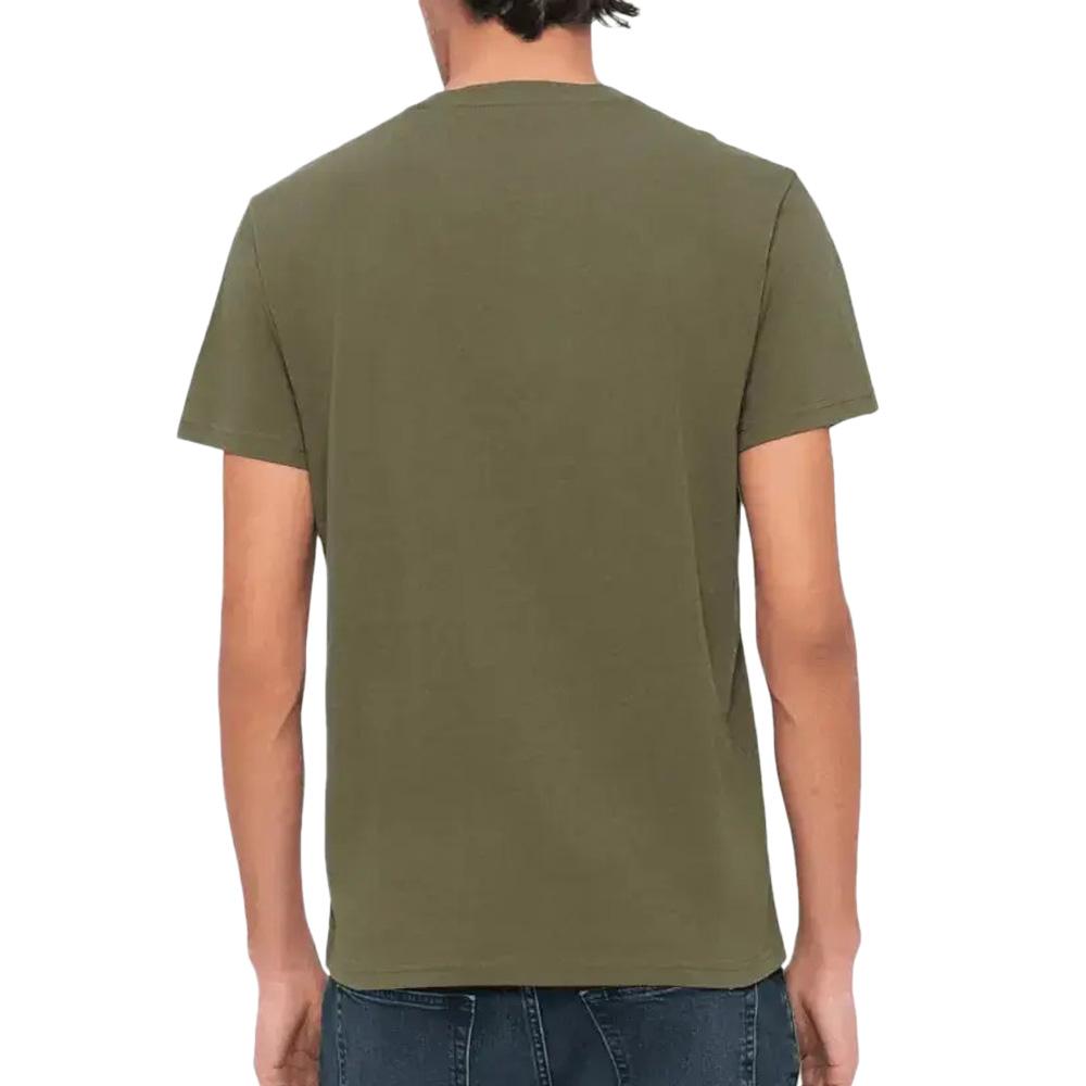T-shirt Kaki Homme Tommy Hilfiger Tjm Slim Linear vue 2