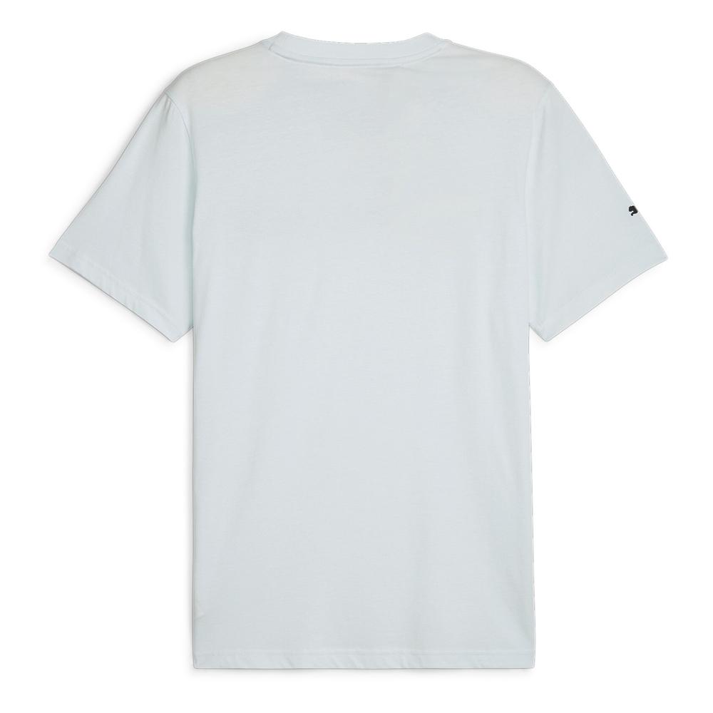 T-shirt Bleu Homme Puma 623716 vue 2