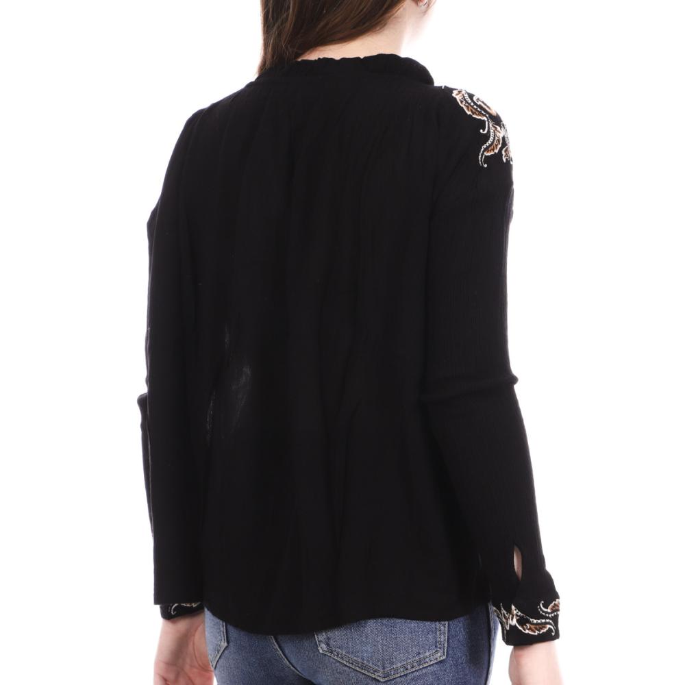 Blusa negra de mujer Les Tropéziennes Dormelle ver 2