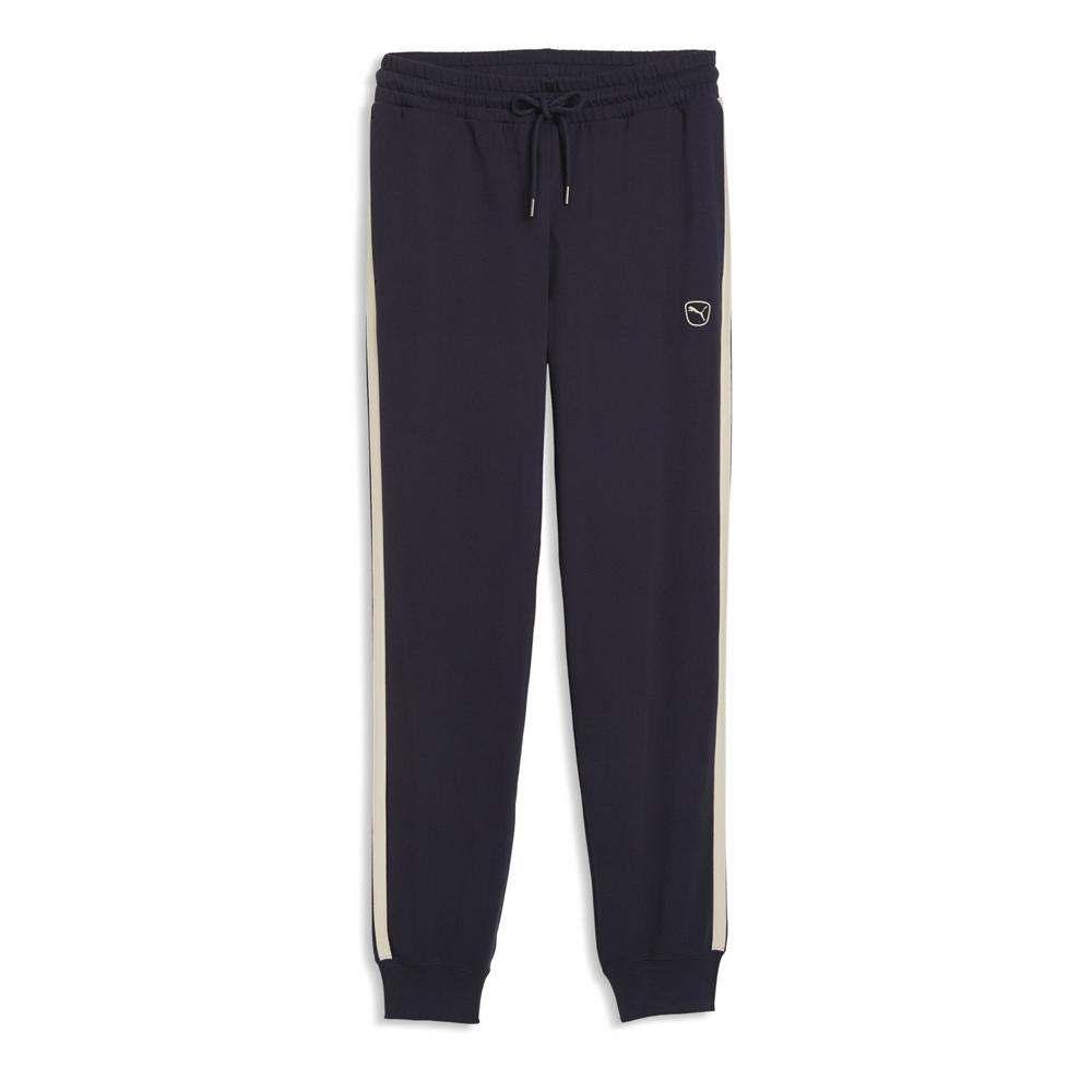 Pantalon de Survêtement Bleu Marine Femme Puma Elevated pas cher