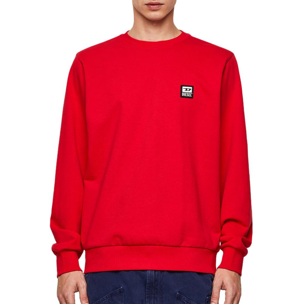 Sudadera Diesel Roja S-Girk, Hombre barato
