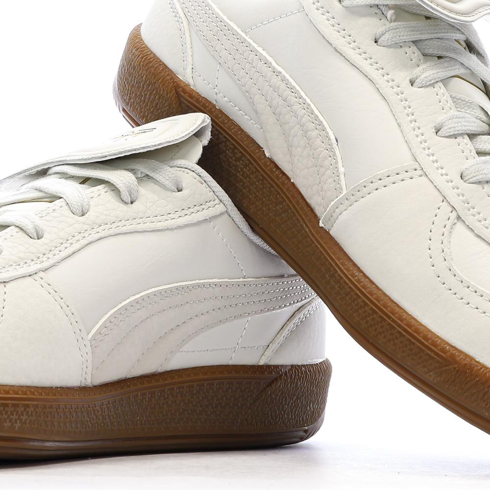 Mixed White/Ecru Sneakers Puma Palermo Premium Photo of the Espace des Marques %store% store - view of %key%
