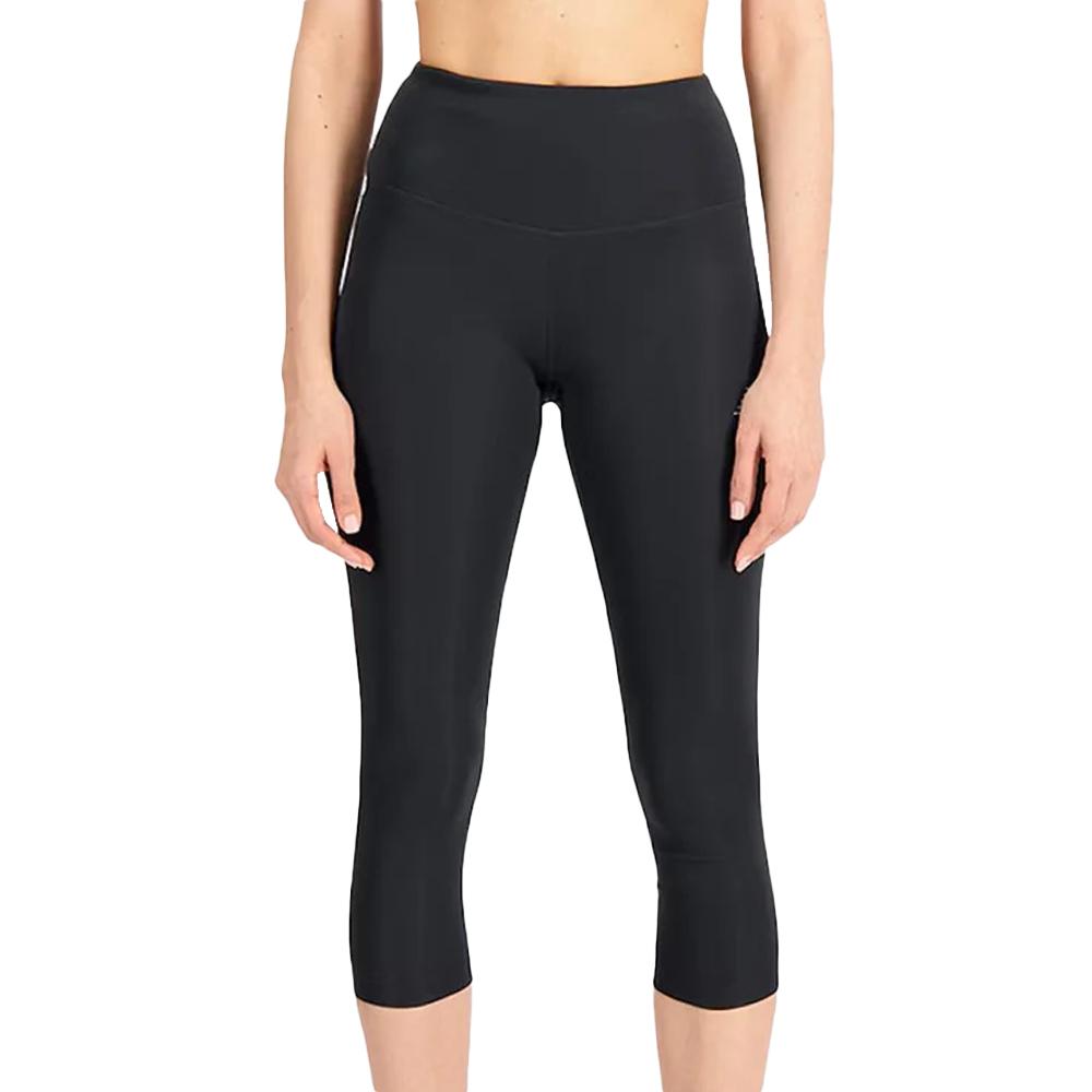 Schwarze Leggings Frau New Balance 5k Capri günstig