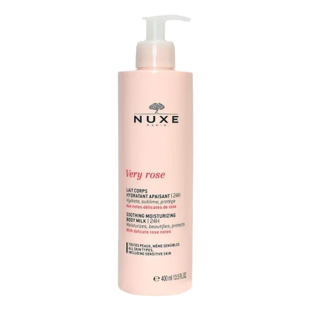 Lait Corps Hydratant Apaisante NUXE Very Rose 400 ml pas cher