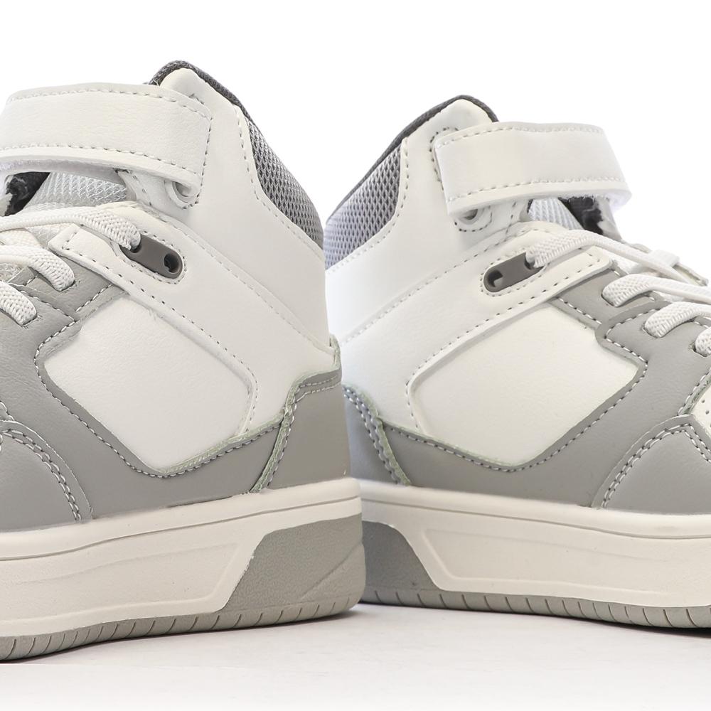 Niños Gris/Blanco Zapatillas Rojo Umbro Olly Vlc ver 4