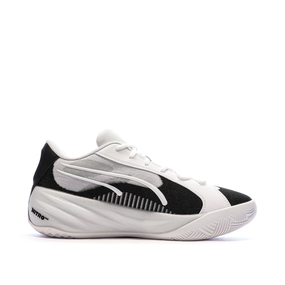 Basketballschuhe Weiß/Schwarz Herren Puma All-pro Nitro Ansicht 2