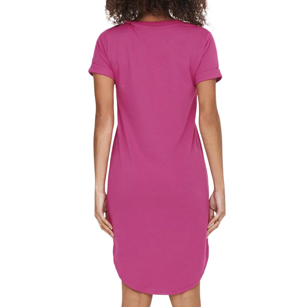 Vestido Sudadera Mujer Rosa Fushia JDY IVY ver 2