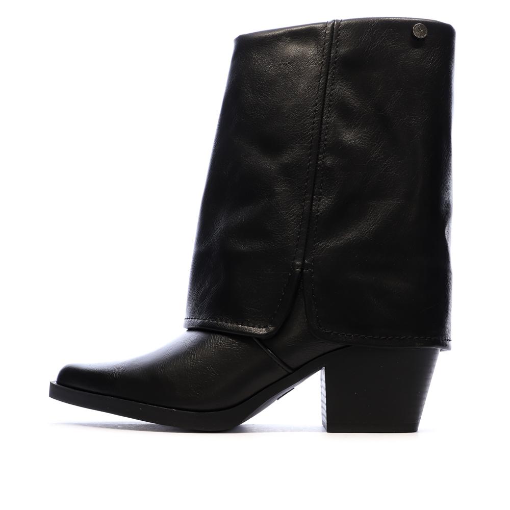 Bottes Noires Femme Xti 144716 pas cher