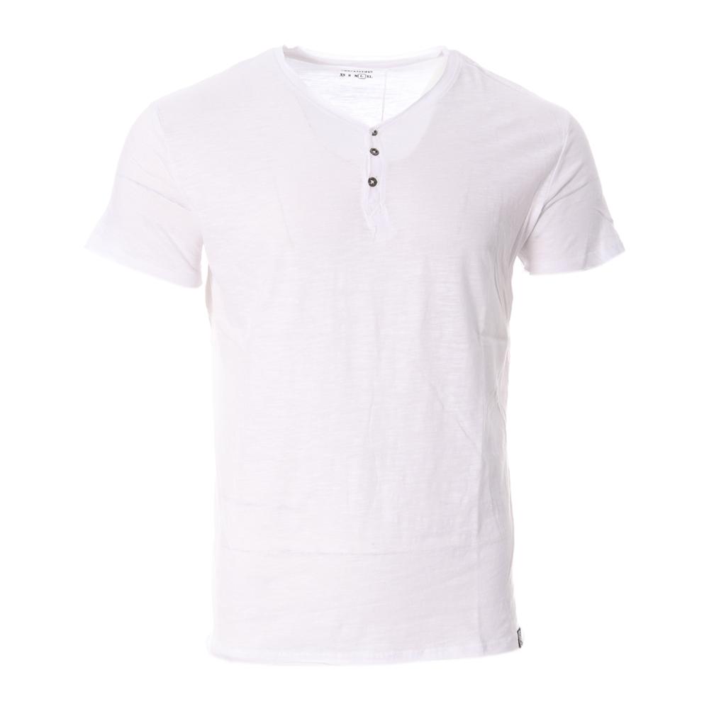 T-shirt Blanc Homme Paname Brothers TAZIO vue 3