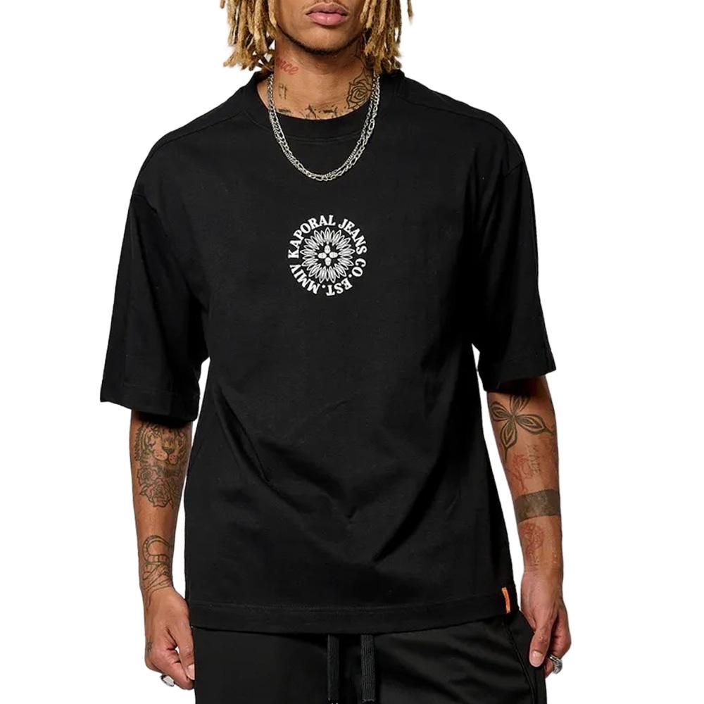 Camiseta negra para hombre Kaporal TAZ barato